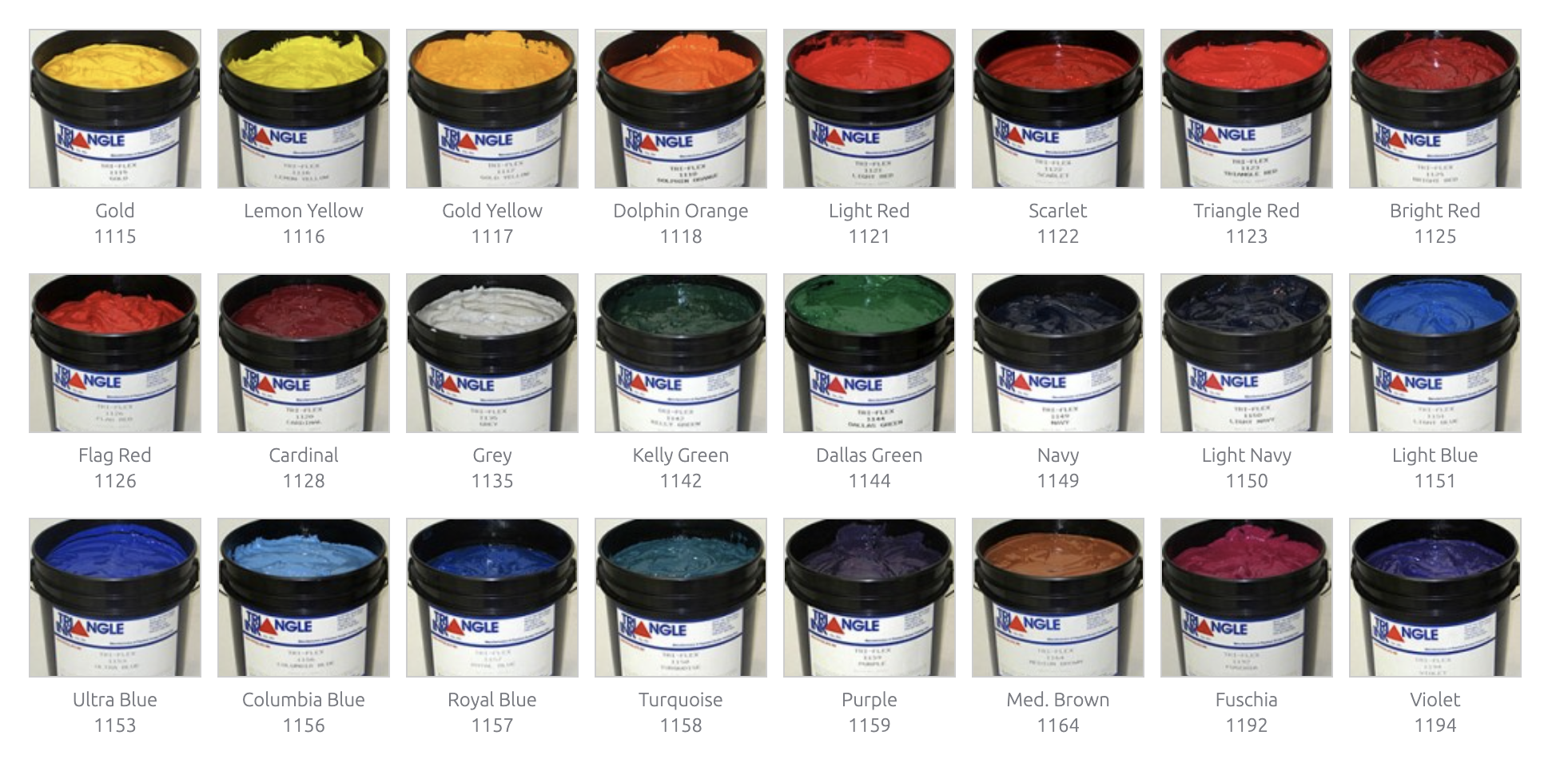 Tri Flex Multi Purpose Plastisol Ink — Beckmar Ink